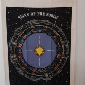 Zodiac Sign Tapestry